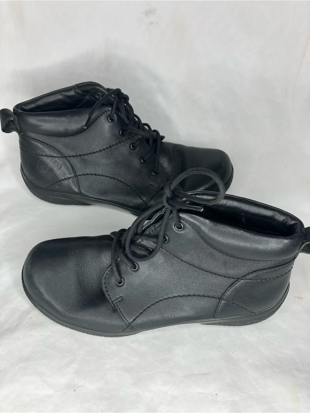 Hotter Ellery casual lace up leather boots 38